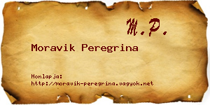 Moravik Peregrina névjegykártya
